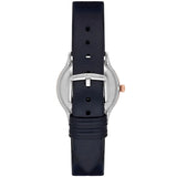 Emporio Armani Alpha XSmall Blue Dial Blue Leather Strap Watch for Women - AR2066 Authentic Buy Shop Now
