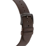 Emporio Armani Retro Black Dial Brown Leather Strap Watch for Men - AR2483 Authentic Buy Shop Now