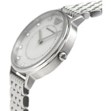 Emporio Armani Kappa Mother of Pearl Dial Silver Mesh Bracelet Watch For Women - AR2511 Authentic Buy Shop Now