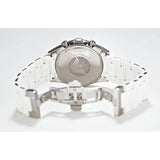 Emporio Armani Sport Chronograph White Dial White Silicone Strap Watch For Men - AR5859 Authentic Buy Shop Now