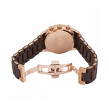 Emporio Armani Sportivo Chronograph Brown Dial Brown Silicone Strap Watch For Men - AR5891 Authentic Buy Shop Now