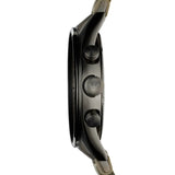 Emporio Armani Sportivo Chronograph Brown Dial Brown Steel Strap Watch For Men - AR5950 Authentic Buy Shop Now