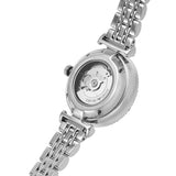 Emporio Armani Gianni T-Bar Automatic Silver Dial Silver Steel Strap Watch For Women - AR60022 Authentic Buy Shop Now