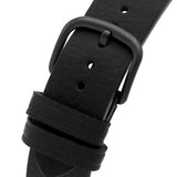 Emporio Armani Aviator Chronograph Black Dial Black Leather Strap Watch For Men - AR60028 Authentic Buy Shop Now