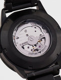 Emporio Armani Meccanico Automatic Black Dial Black Steel Strap Watch For Men - AR60054 Authentic Buy Shop Now