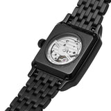 Emporio Armani Meccanico Black Dial Black Steel Strap Watch For Men - AR60058 Authentic Buy Shop Now