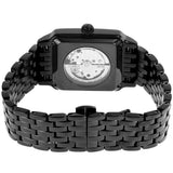 Emporio Armani Meccanico Black Dial Black Steel Strap Watch For Men - AR60058 Authentic Buy Shop Now