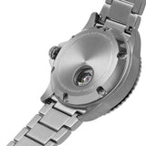 Emporio Armani Diver Automatic Green Dial Silver Steel Strap Watch For Men - AR60061 Authentic Buy Shop Now