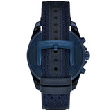 Emporio Armani Sportivo Chronograph Blue Dial Blue Nylon Strap Watch for Men - AR6132 Authentic Buy Shop Now