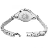 Emporio Armani Classic Quartz Black Dial Silver Steel Strap Watch For Women - AR7328 Authentic Buy Shop Now