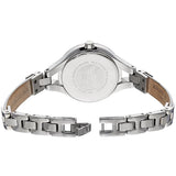 Emporio Armani Chiara Mother of Pearl Dial White Leather Strap Watch for Women - AR7353 Authentic Buy Shop Now