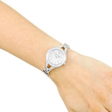 Emporio Armani Chiara Mother of Pearl Dial White Leather Strap Watch for Women - AR7353 Authentic Buy Shop Now