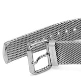 Emporio Armani Luigi Chronograph Blue Dial Silver Mesh Bracelet Watch For Men - AR80038 Authentic Buy Shop Now