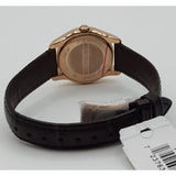 Emporio Armani Classic White Dial Brown Leather Strap Watch For Men - AR9035 Authentic Buy Shop Now