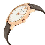 Emporio Armani Luigi White Dial Brown Leather Strap Watch For Men - AR2502 Authentic Buy Shop Now