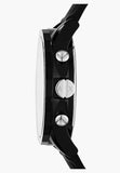 Armani Exchange Outerbanks Chronograph Black Dial Black Silicone Strap Watch For Men - AX1326 Authentic Buy Shop Now