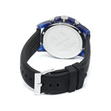 Armani Exchange Outerbanks Chronograph Black Dial Black Silicone Strap Watch For Men - AX1339 Authentic Buy Shop Now