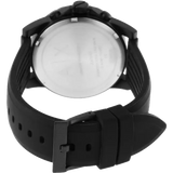 Armani Exchange Outerbanks Chronograph Black Dial Black Silicone Strap Watch For Men - AX1343 Authentic Buy Shop Now