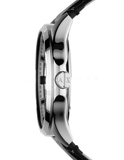 Armani Exchange Hampton Chronograph Black Dial Black Leather Strap Watch For Men - AX2101 Authentic Buy Shop Now