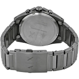 Armani Exchange Drexler Chronograph Grey Dial Grey Steel Strap Watch For Men - AX2603 Authentic Buy Shop Now