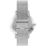Armani Exchange Cayde Chronograph Black Dial Silver Mesh Strap Watch For Men - AX2714 Authentic Buy Shop Now