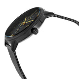Armani Exchange Cayde Chronograph Black Dial Black Mesh Strap Watch For Men - AX2716 Authentic Buy Shop Now