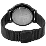 Armani Exchange Cayde Chronograph Black Dial Black Mesh Strap Watch For Men - AX2716 Authentic Buy Shop Now