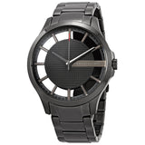 Armani Exchange Hampton Chronograph Grey Dial Grey Steel Strap Watch For Men - AX2188 Authentic Buy Shop Now
