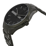 Armani Exchange Hampton Chronograph Black Dial Black Steel Strap Watch For Men - AX2104 Authentic Buy Shop Now