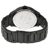 Armani Exchange Hampton Black Dial Black Steel Strap Watch For Men - AX7101 Authentic Buy Shop Now