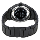 Armani Exchange Hampton Chronograph Black Dial Black Steel Strap Watch For Men - AX2192 Authentic Buy Shop Now
