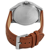 Armani Exchange Hampton Chronograph Grey Dial Brown Leather Strap Watch For Men - AX2414 Authentic Buy Shop Now