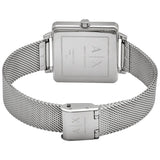 Armani Exchange Lola Quartz Silver Dial Silver Mesh Strap Watch For Women - AX5800 Authentic Buy Shop Now