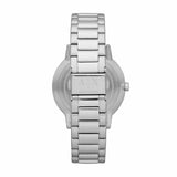 Armani Exchange Cayde Analog Black Dial Silver Steel Strap Watch For Men - AX2700 Authentic Buy Shop Now