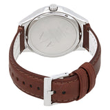 Armani Exchange Hampton Chronograph Blue Dial Brown Leather Strap Watch For Men - AX2133 Authentic Buy Shop Now