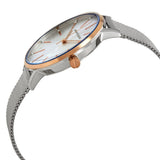 Armani Exchange Lola Analog White Dial Silver Mesh Strap Watch For Women - AX5537 Authentic Buy Shop Now