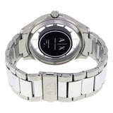 Armani Exchange Hampton Chronograph Blue Dial Silver Steel Strap Watch For Men - AX2178 Authentic Buy Shop Now