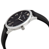 Emporio Armani Giovanni Analog Black Dial Black Leather Strap Watch For Men - AR11210 Authentic Buy Shop Now