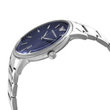 Emporio Armani Renato Blue Dial Silver Steel Strap Watch For Men - AR2477 Authentic Buy Shop Now