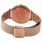 Emporio Armani Kappa Pink Dial Pink Mesh Bracelet Watch For Women - AR11129 Authentic Buy Shop Now