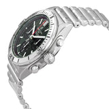 Breitling Chronomat B01 42 Green Dial Silver Steel Strap Watch for Men - AB0134101L1A1 Authentic Buy Shop Now
