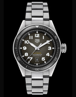 Tag Heuer Autavia Grey Dial Watch for Men - WBE5114.EB0173 Authentic Buy Shop Now
