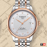 Tissot Le Locle Powermatic 80 Silver Dial Two Tone Steel Strap Watch For Men - T006.407.22.036.01 Authentic Buy Shop Now