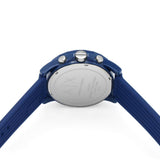 Armani Exchange Outerbanks Chronograph Blue Dial Blue Silicone Strap Watch For Men - AX1327 Authentic Buy Shop Now