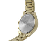 Armani Exchange Banks Chronograph Black Dial Gold Steel Strap Watch For Men - AX1721 Authentic Buy Shop Now