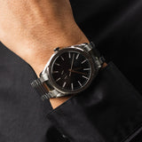 Armani Exchange Nico Analog Black Dial Silver Steel Strap Watch For Men - AX2320 Authentic Buy Shop Now