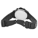 Armani Exchange Hampton Chronograph Black Dial Black Steel Strap Watch For Men - AX2164 Authentic Buy Shop Now