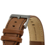 Armani Exchange Hampton Chronograph Grey Dial Brown Leather Strap Watch For Men - AX2414 Authentic Buy Shop Now