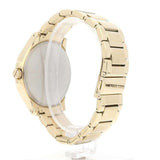 Armani Exchange Hampton Chronograph Gold Dial Gold Steel Strap Watch For Men - AX2415 Authentic Buy Shop Now