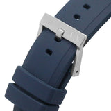 Armani Exchange Outerbanks Chronograph Blue Dial Blue Silicone Strap Watch For Men - AX7128 Authentic Buy Shop Now
